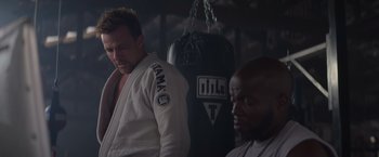 Movie still from “Born a Champion” (2021), directed by Alex Ranarivelo – Close Up shot, Over the shoulder angle