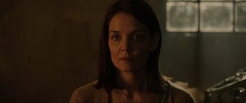 Movie still from “Brahms: The Boy II” (2020), directed by William Brent Bell – A person wearing a necklace; Close Up shot, Over the shoulder angle