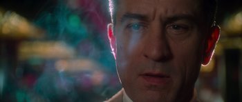 Movie still from “Casino” (1995), directed by Martin Scorsese – Extreme Close Up shot, Low angle