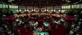 Movie still from “Casino” (1995), directed by Martin Scorsese – Extreme Wide shot, High angle