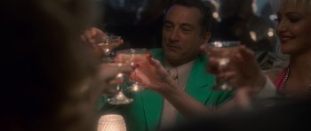 Movie still from “Casino” (1995), directed by Martin Scorsese – Medium shot, Over the shoulder angle