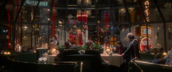 Movie still from “Casino” (1995), directed by Martin Scorsese – Extreme Wide shot, High angle