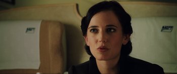 Movie still from “Casino Royale” (2006), directed by Martin Campbell – A person wearing a suit; Close Up shot, Over the shoulder angle