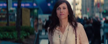 Movie still from “The Secret Life of Walter Mitty” (2013), directed by Ben Stiller – A person with long hair; Close Up shot, Over the shoulder angle