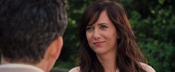 Movie still from “The Secret Life of Walter Mitty” (2013), directed by Ben Stiller – A person talking to another person; Close Up shot, Over the shoulder angle