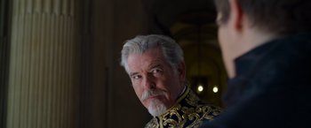 Movie still from “Cinderella” (2021), directed by Kay Cannon – Close Up shot, Over the shoulder angle