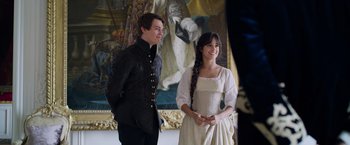 Movie still from “Cinderella” (2021), directed by Kay Cannon – Medium shot, Over the shoulder angle