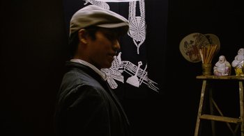 Movie still from “Cloverfield” (2008), directed by Matt Reeves – Close Up shot, Low angle