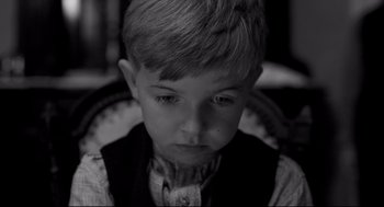 Movie still from “The White Ribbon” (2009), directed by Michael Haneke – Close Up shot, High angle