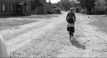 Movie still from “The White Ribbon” (2009), directed by Michael Haneke – Wide shot, High angle