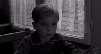 Movie still from “The White Ribbon” (2009), directed by Michael Haneke – Close Up shot, High angle