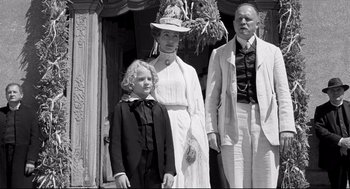 Movie still from “The White Ribbon” (2009), directed by Michael Haneke – Medium shot, Low angle