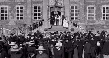 Movie still from “The White Ribbon” (2009), directed by Michael Haneke – Extreme Wide shot, High angle