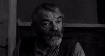 Movie still from “The White Ribbon” (2009), directed by Michael Haneke – Close Up shot, Over the shoulder angle