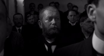 Movie still from “The White Ribbon” (2009), directed by Michael Haneke – Close Up shot, Over the shoulder angle