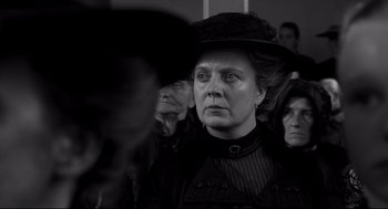 Movie still from “The White Ribbon” (2009), directed by Michael Haneke – Close Up shot, Over the shoulder angle