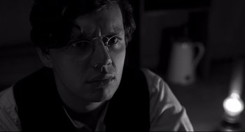 Movie still from “The White Ribbon” (2009), directed by Michael Haneke – Close Up shot, Over the shoulder angle