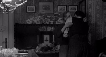 Movie still from “The White Ribbon” (2009), directed by Michael Haneke – Wide shot, Over the shoulder angle