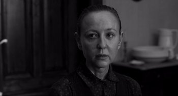 Movie still from “The White Ribbon” (2009), directed by Michael Haneke – Close Up shot, Over the shoulder angle