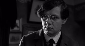 Movie still from “The White Ribbon” (2009), directed by Michael Haneke – Close Up shot, Over the shoulder angle