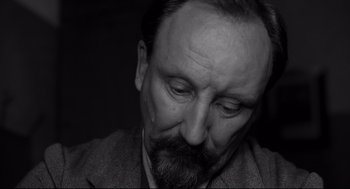 Movie still from “The White Ribbon” (2009), directed by Michael Haneke – Close Up shot, Low angle