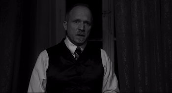 Movie still from “The White Ribbon” (2009), directed by Michael Haneke – Close Up shot, Over the shoulder angle