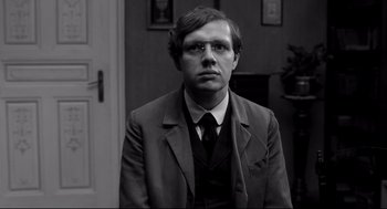 Movie still from “The White Ribbon” (2009), directed by Michael Haneke – Close Up shot, Over the shoulder angle