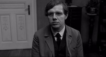 Movie still from “The White Ribbon” (2009), directed by Michael Haneke – Close Up shot, Over the shoulder angle