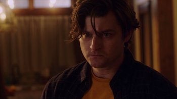 Movie still from “Deborah” (2022), directed by Noga Pnueli – A person with long hair; Close Up shot, Low angle