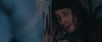 Movie still from “Wind River” (2017), directed by Taylor Sheridan – Close Up shot, Low angle