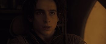 Movie still from “Dune” (2021), directed by Denis Villeneuve – Close Up shot, Over the shoulder angle