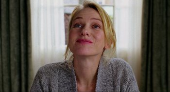 Movie still from “Eastern Promises” (2007), directed by David Cronenberg – A person looking up at the sky; Close Up shot, Over the shoulder angle