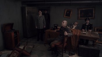 A group of men standing in a room
