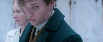 A person wearing a coat