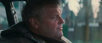 Movie still from “First Blood” (1982), directed by Ted Kotcheff – A man's face as he looks out a window; Close Up shot, Low angle