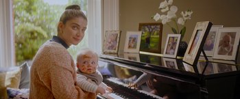 Movie still from “Flora and Son” (2023), directed by John Carney – Medium shot, Over the shoulder angle