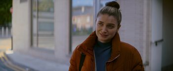 Movie still from “Flora and Son” (2023), directed by John Carney – Close Up shot, Over the shoulder angle