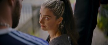 Movie still from “Flora and Son” (2023), directed by John Carney – Close Up shot, Over the shoulder angle