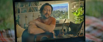 Movie still from “Flora and Son” (2023), directed by John Carney – Close Up shot, Low angle