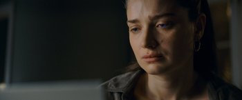 Movie still from “Flora and Son” (2023), directed by John Carney – Close Up shot, Over the shoulder angle