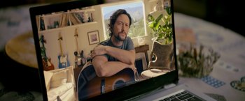 Movie still from “Flora and Son” (2023), directed by John Carney – Close Up shot, High angle