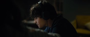 Movie still from “Flora and Son” (2023), directed by John Carney – Close Up shot, High angle