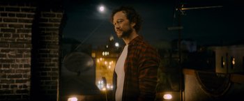 Movie still from “Flora and Son” (2023), directed by John Carney – Medium shot, Low angle