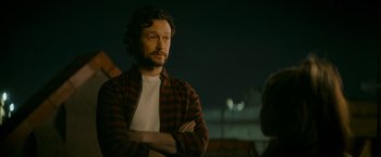 Movie still from “Flora and Son” (2023), directed by John Carney – Close Up shot, Over the shoulder angle