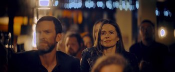 Movie still from “Flora and Son” (2023), directed by John Carney – Close Up shot, Over the shoulder angle