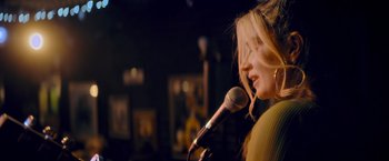 Movie still from “Flora and Son” (2023), directed by John Carney – Close Up shot, Low angle