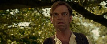 Movie still from “Hacksaw Ridge” (2016), directed by Mel Gibson – A person wearing a jacket; Close Up shot, Low angle