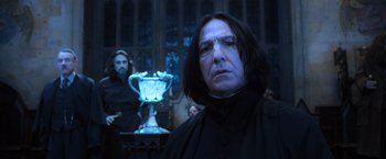 Movie still from “Harry Potter and the Goblet of Fire” (2005), directed by Mike Newell – Close Up shot, Low angle