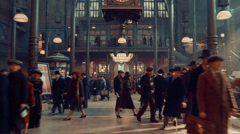 Movie still from “Hugo” (2011), directed by Martin Scorsese – Extreme Wide shot, High angle