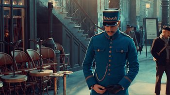 Movie still from “Hugo” (2011), directed by Martin Scorsese – Medium shot, Over the shoulder angle